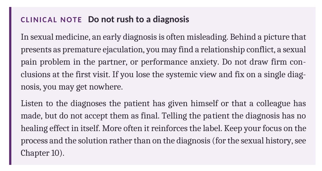 Clinical Note box from Chapter 1: Do not rush to a diagnosis